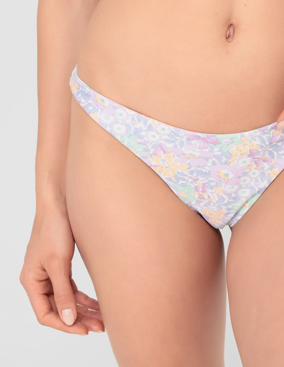 Bikini MAP estampado floral a la cadera para mujer