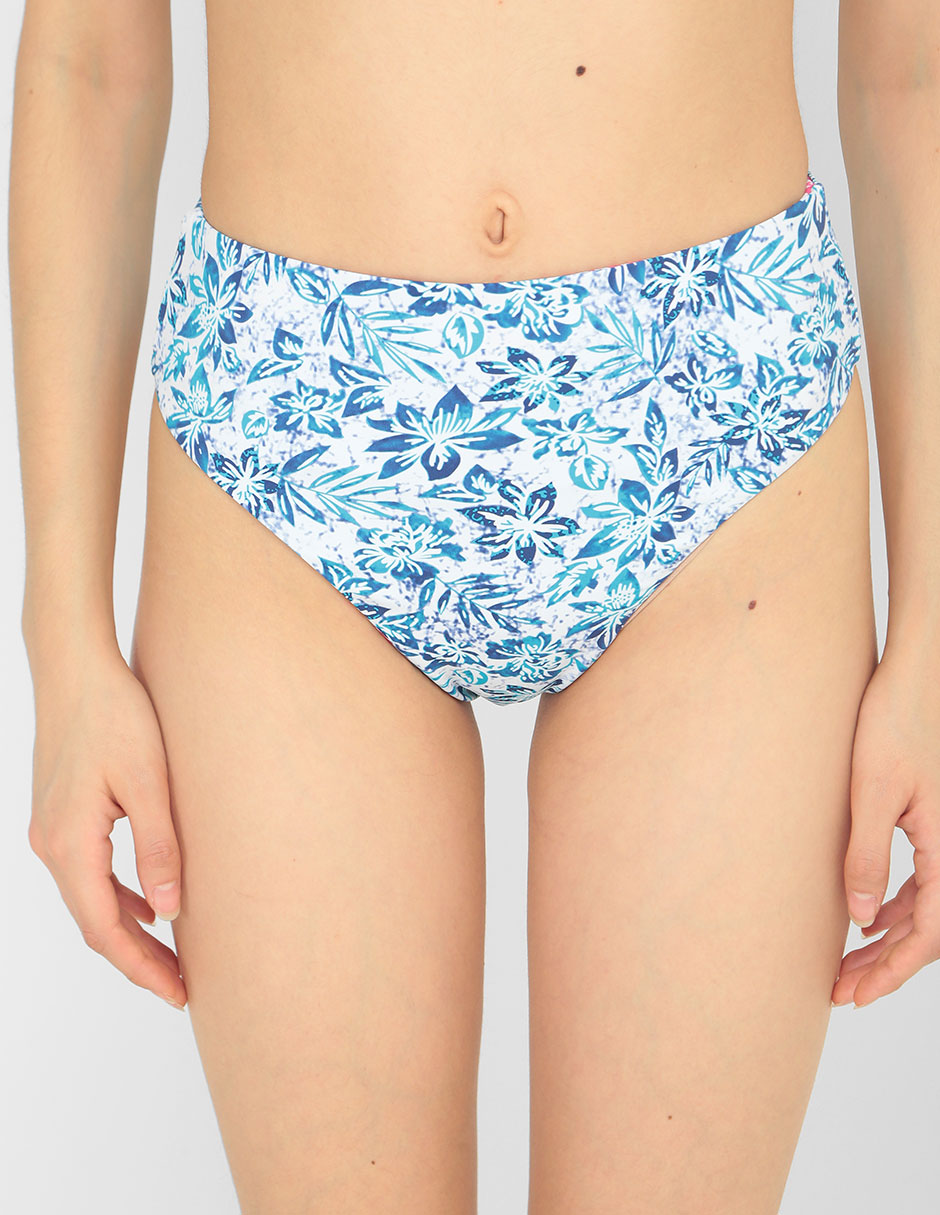 Bikini That's It floral media cintura para mujer