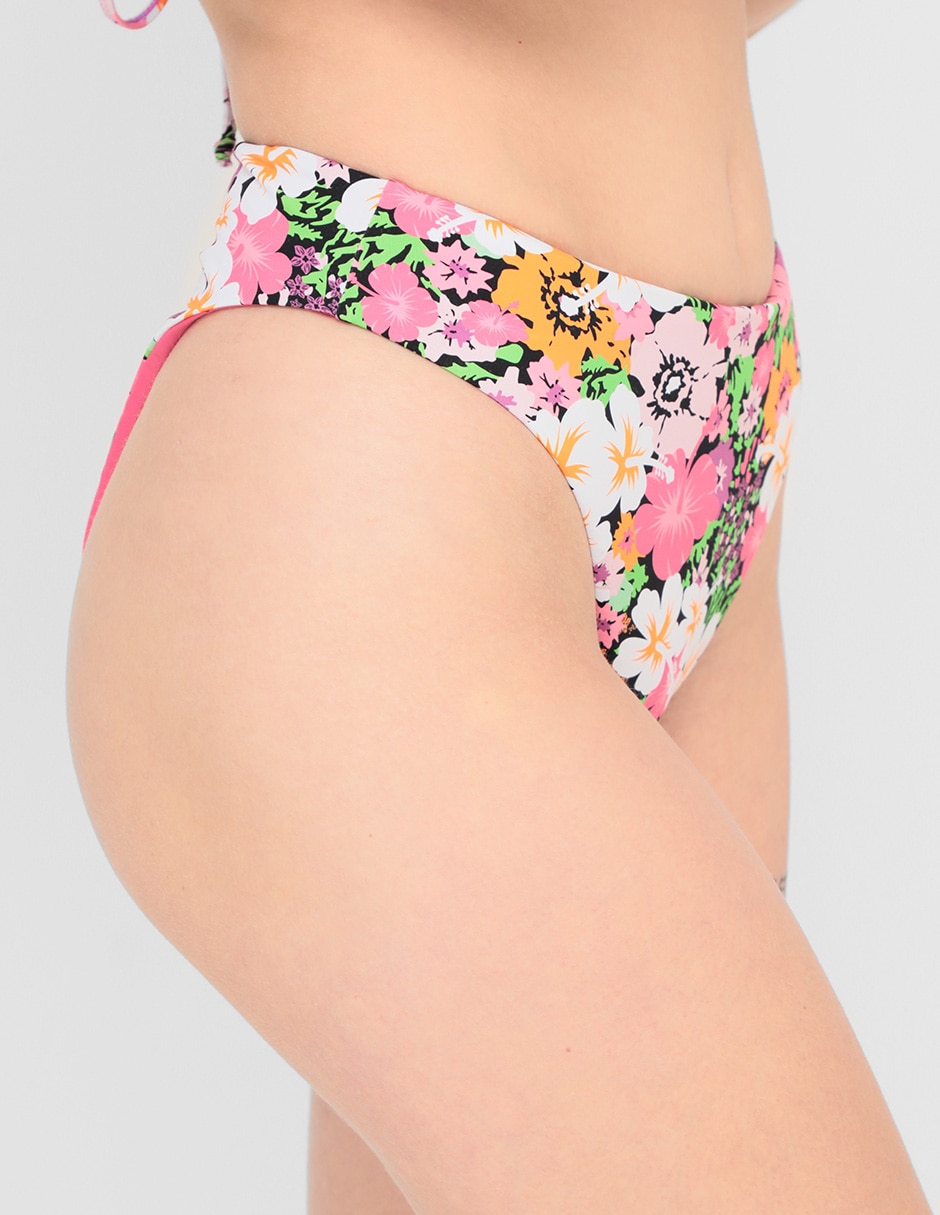Bikini That's It floral cintura baja para mujer