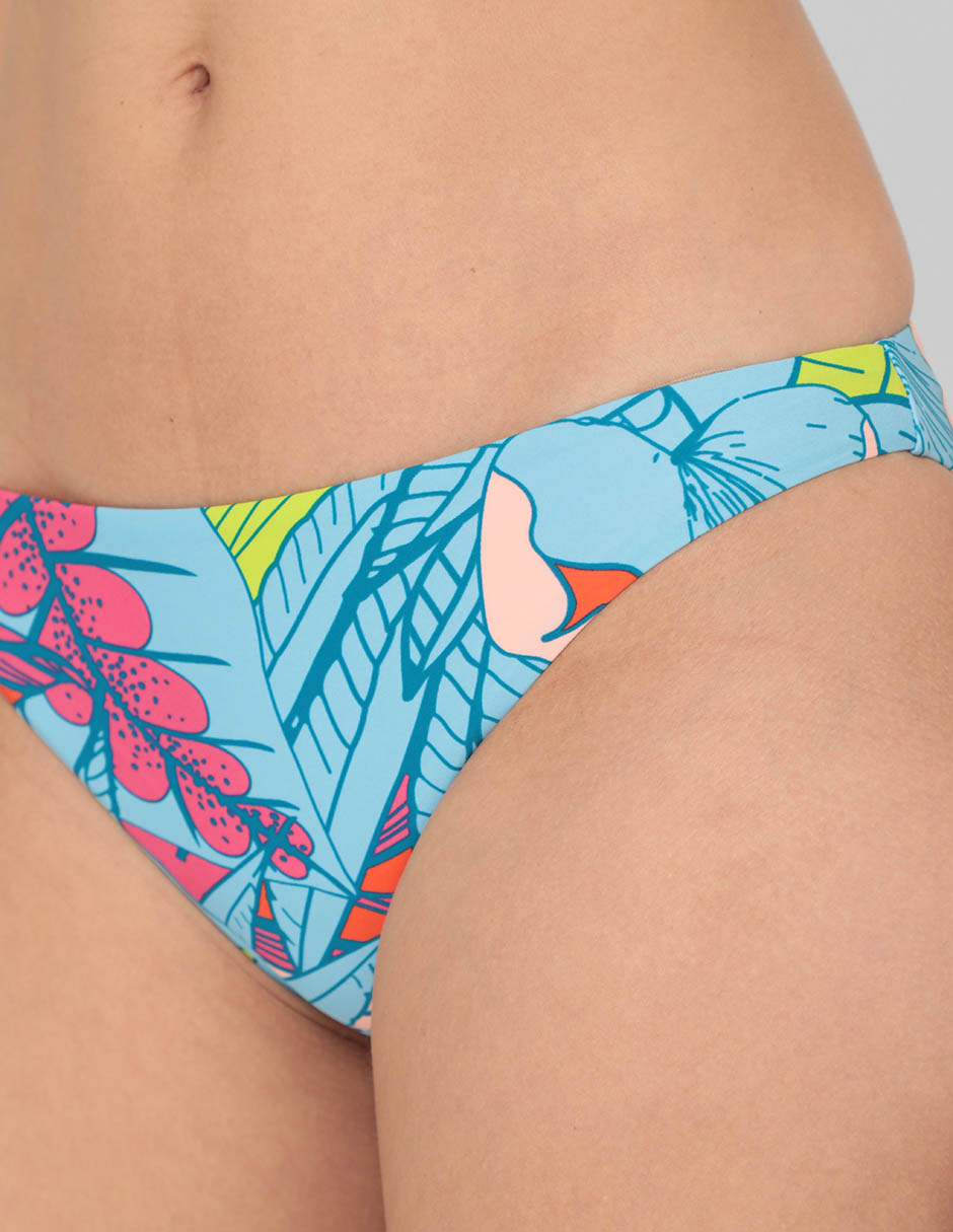 Bikini MAP floral a la cadera para mujer