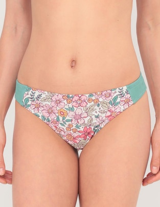 Bikini MAP estampado floral a la cadera para mujer