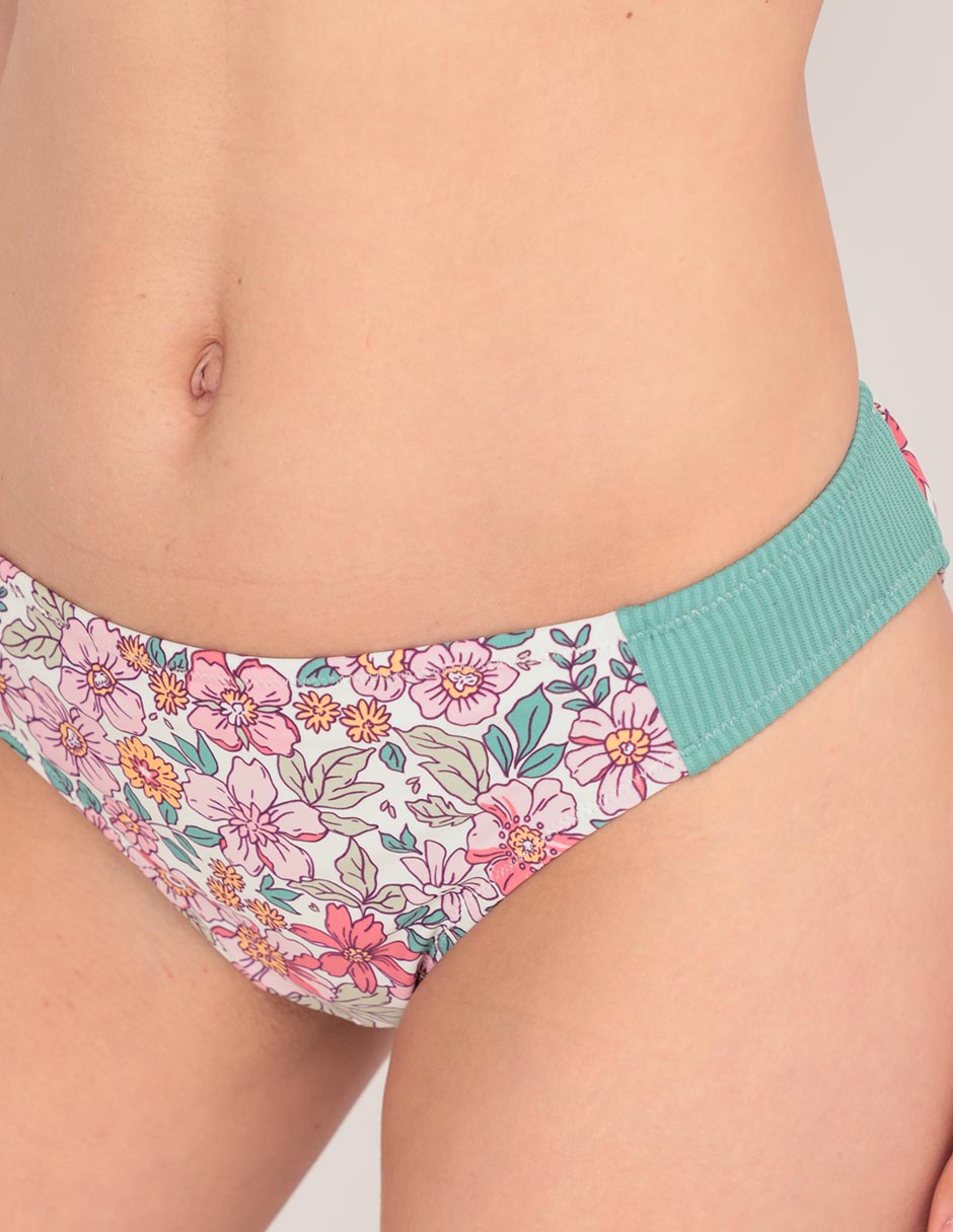 Bikini MAP estampado floral a la cadera para mujer