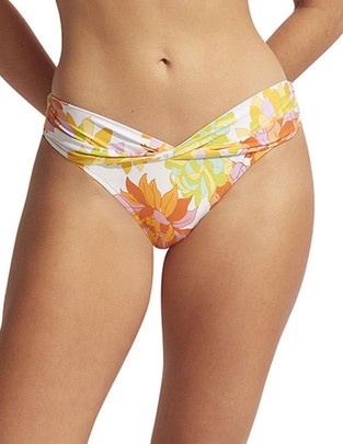 Bikini Seafolly estampado floral a la cadera para mujer