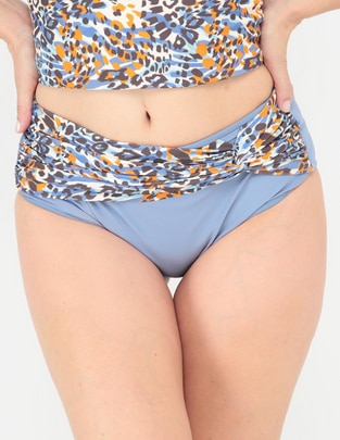 Bikini LIEB estampado animal print a la cintura para mujer