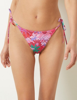 Bikini ETAM estampado floral a la cadera para mujer
