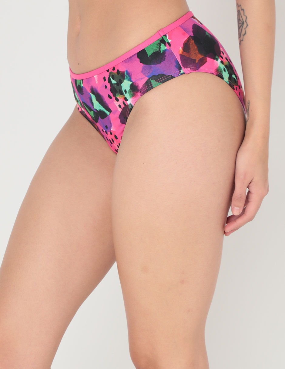 Bikini estampado a la cadera para mujer 5