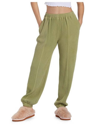Salida de playa pantalón con elástico para mujer
