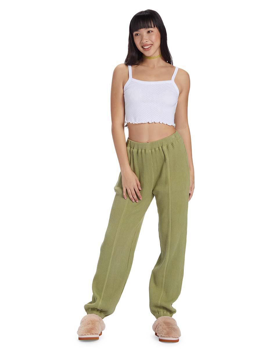 Salida de playa pantalón con elástico para mujer