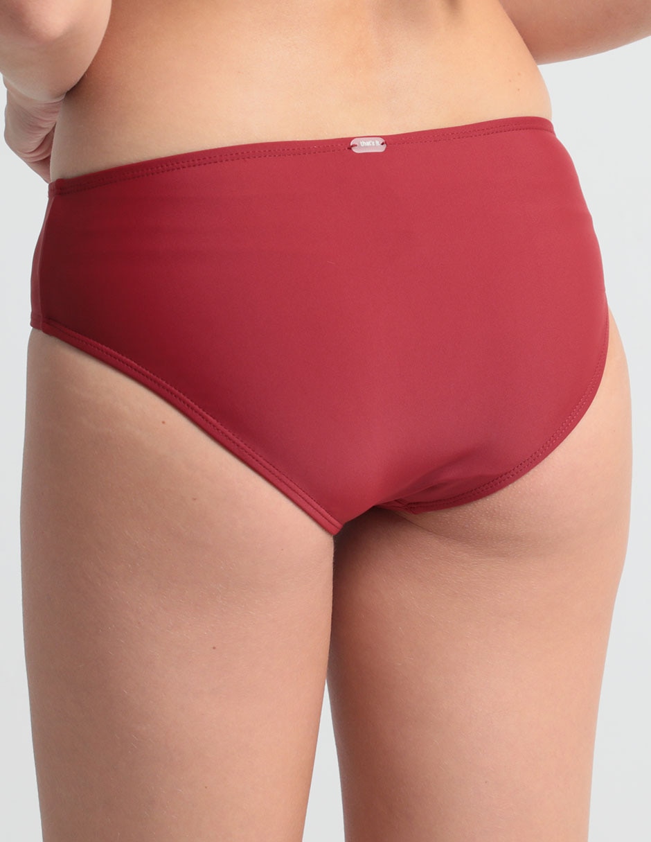 Panty bikini a la cintura para mujer 5