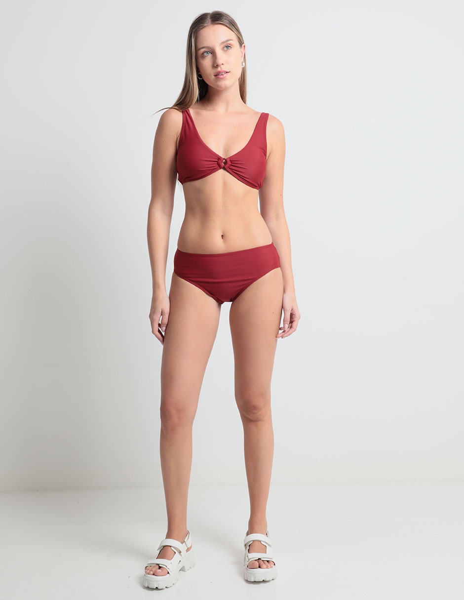 Panty bikini a la cintura para mujer 6