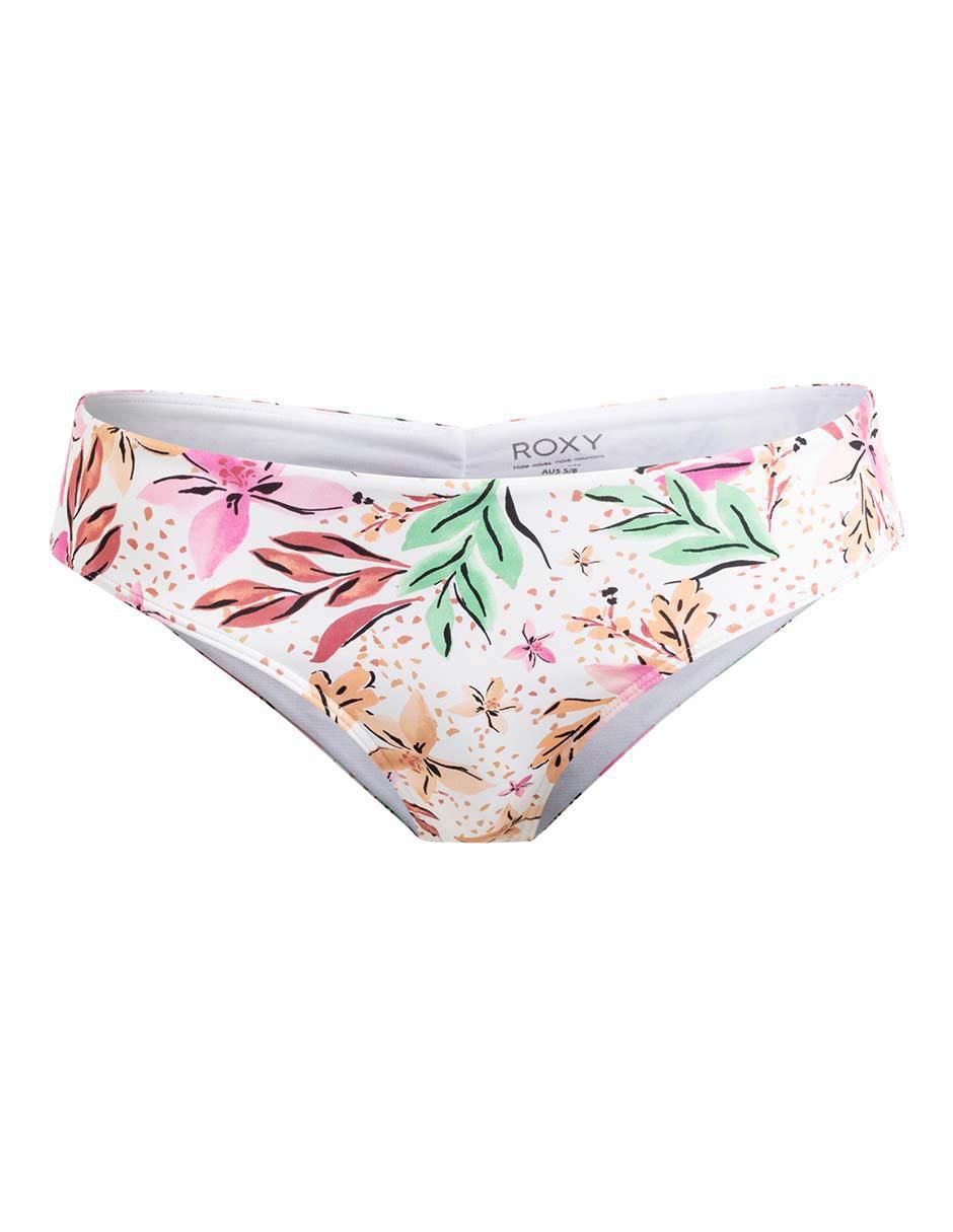 Cheeky bikini estampado floral a la cadera para mujer 2