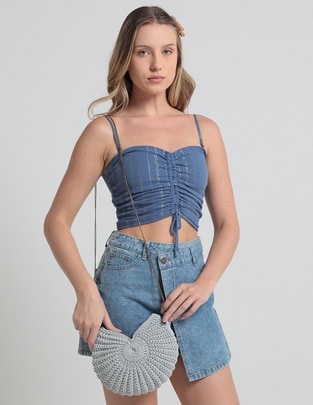 Top escote corazón tirante ajustable 1