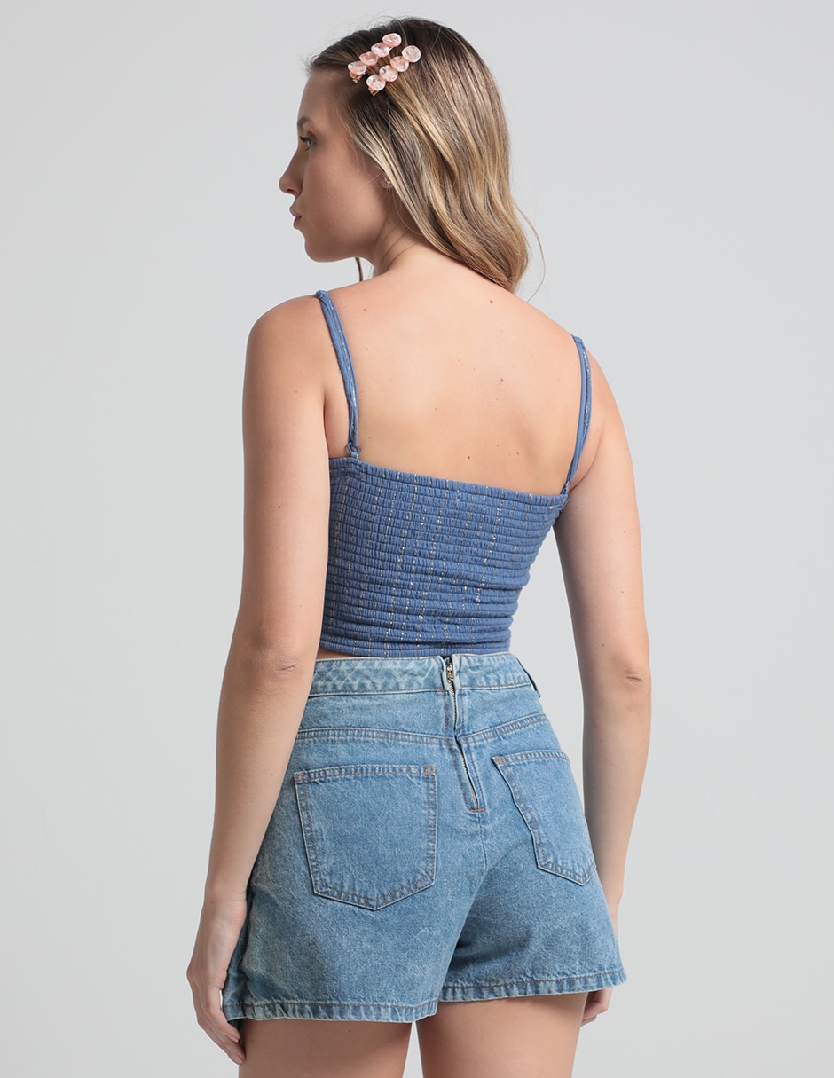 Top escote corazón tirante ajustable 5