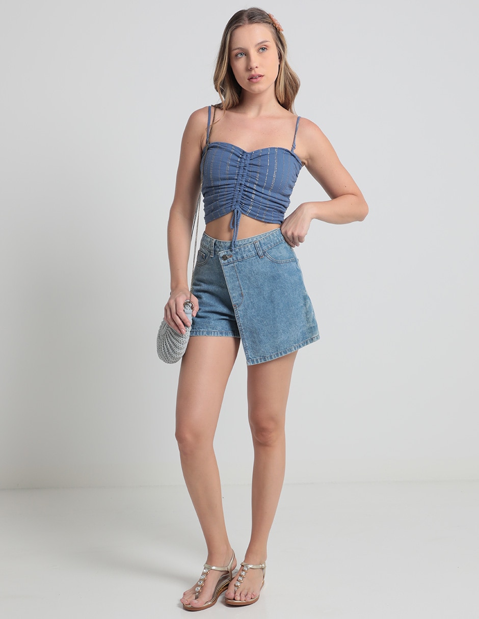 Top escote corazón tirante ajustable 6
