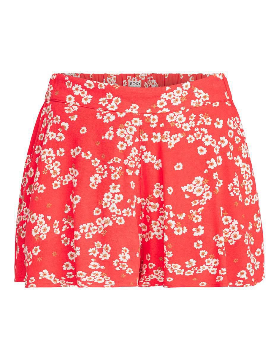 Salida de playa short con elástico para mujer 6