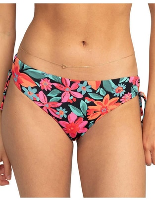 Hipster bikini estampado floral a la cadera para mujer