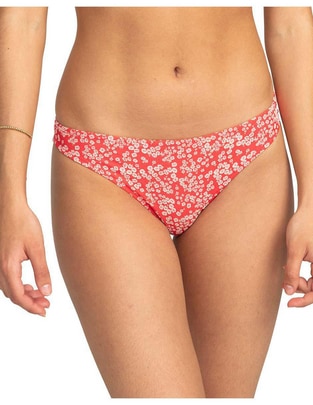 Panty bikini estampado floral a la cadera para mujer Panty bikini estampado floral a la cadera para mujer