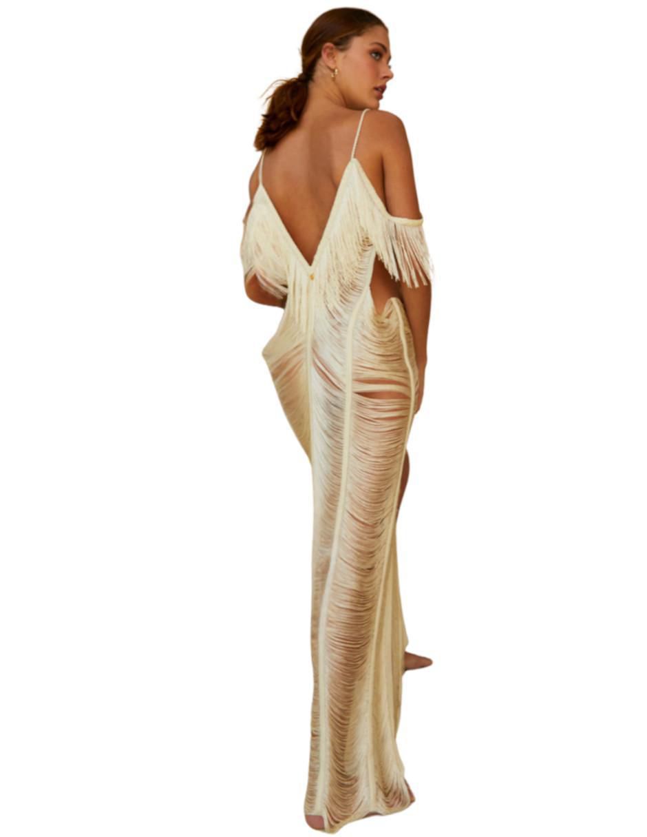 Vestido largo casual para mujer