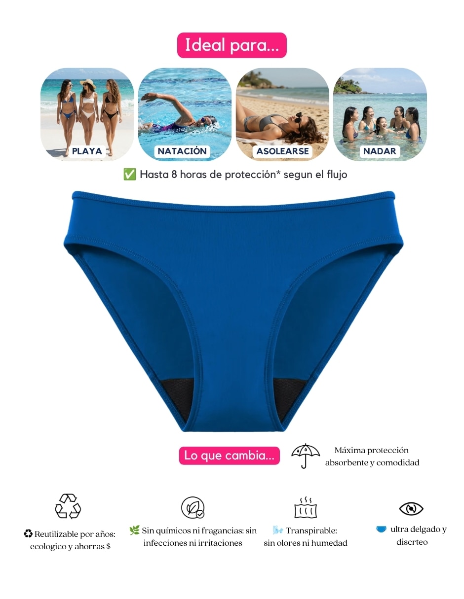 Bikini a la cadera para mujer