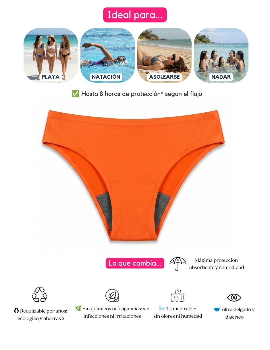 Bikini a la cadera para mujer