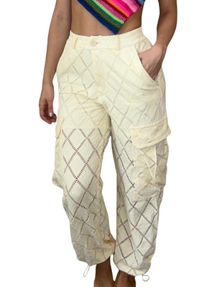 Pantalón amplio para mujer