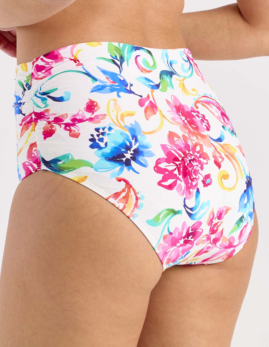 Hipster bikini Anne Cole estampado floral a la cintura para mujer