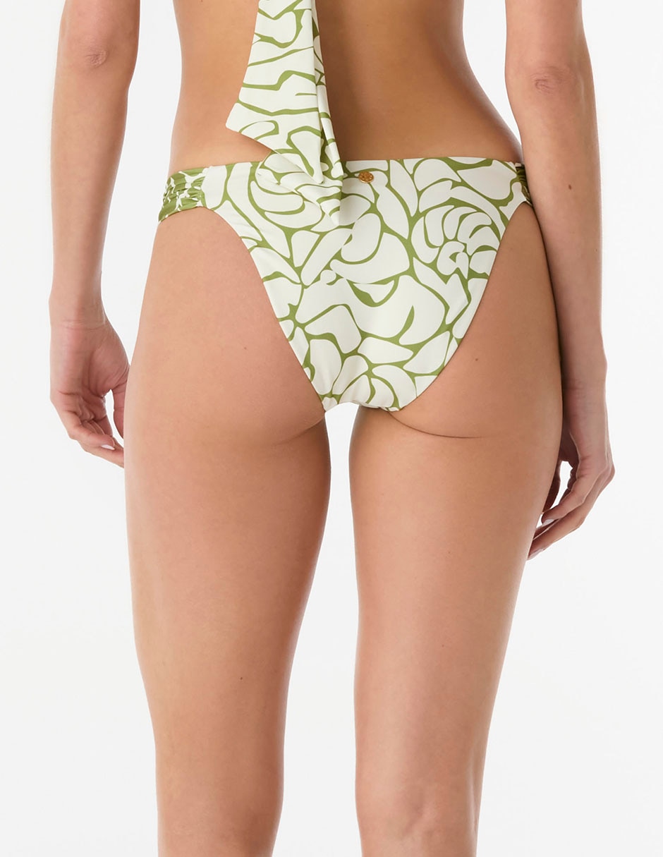 Bikini estampado a la cadera para mujer 3