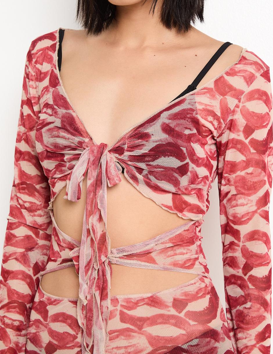 Salida de playa vestido F**k para mujer