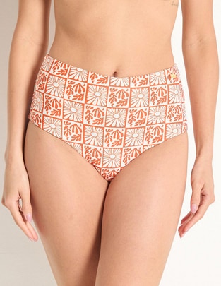 Hispter bikini Dulzamara estampado floral a la cintura para mujer