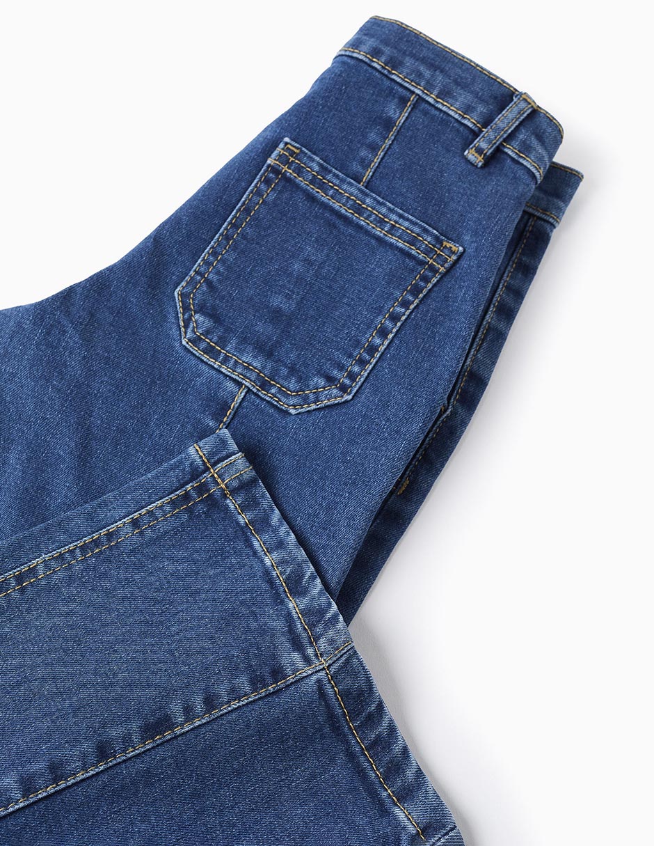 Jeans straight para niña 7