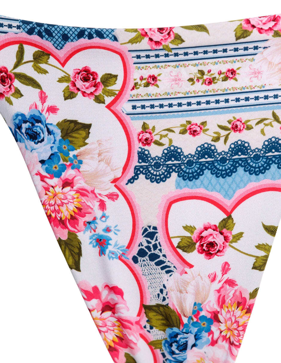 Panty bikini a la cintura para mujer 9