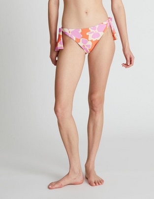Bikini estampado floral a la cadera para mujer
