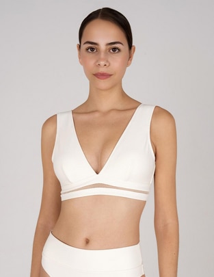 Top bikini Zingara con copa removible para mujer