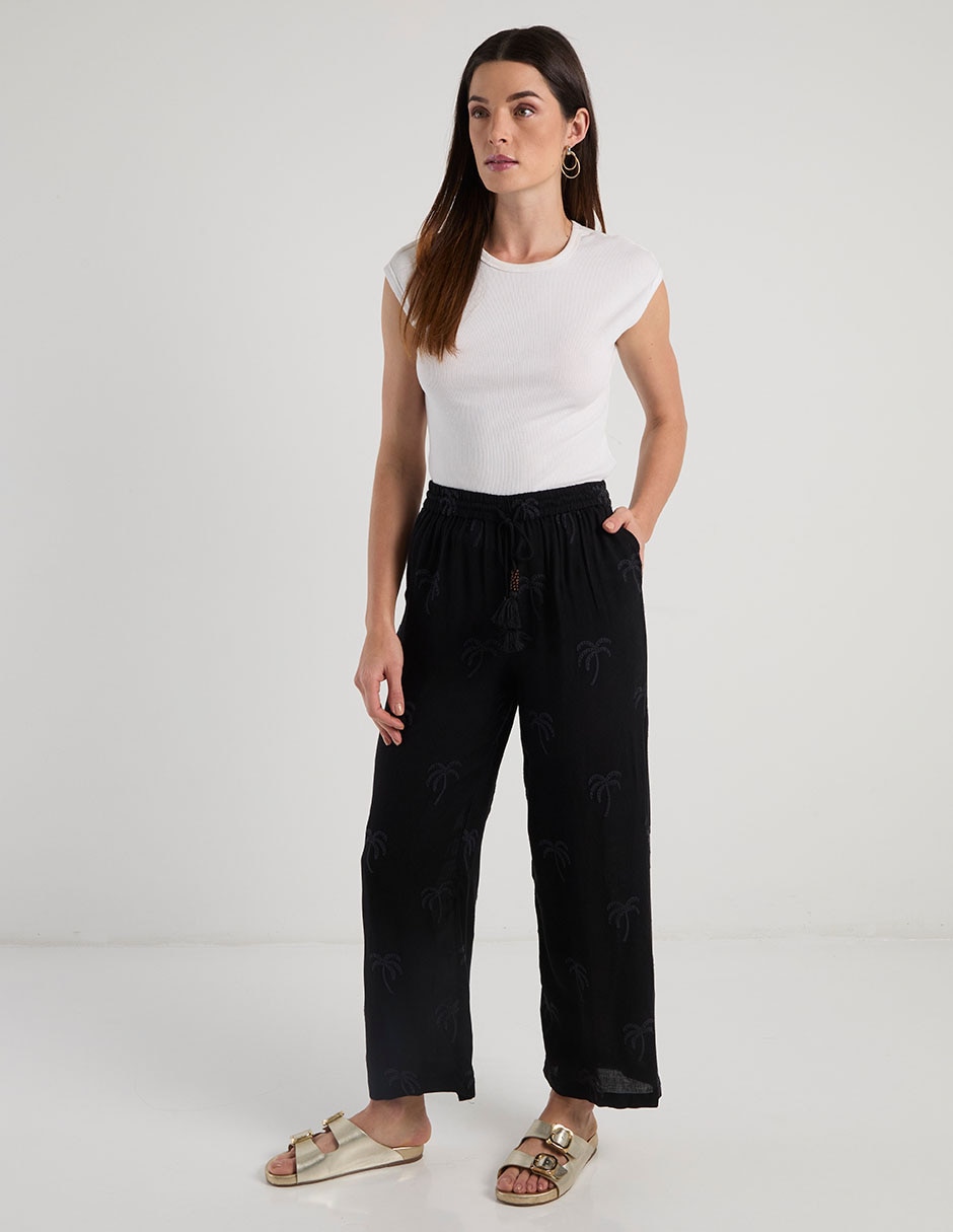 Salida de playa pantalón para mujer 7