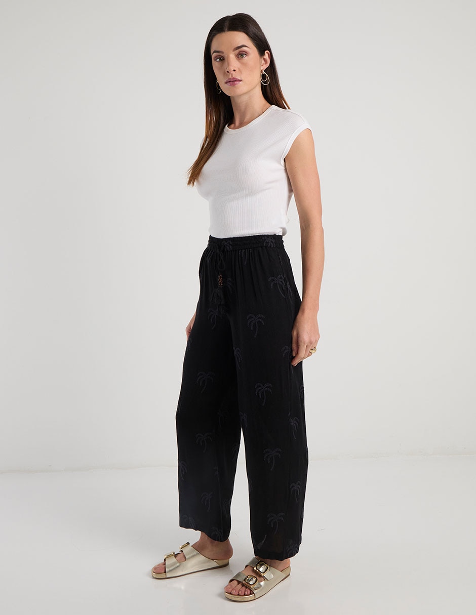 Salida de playa pantalón para mujer 8
