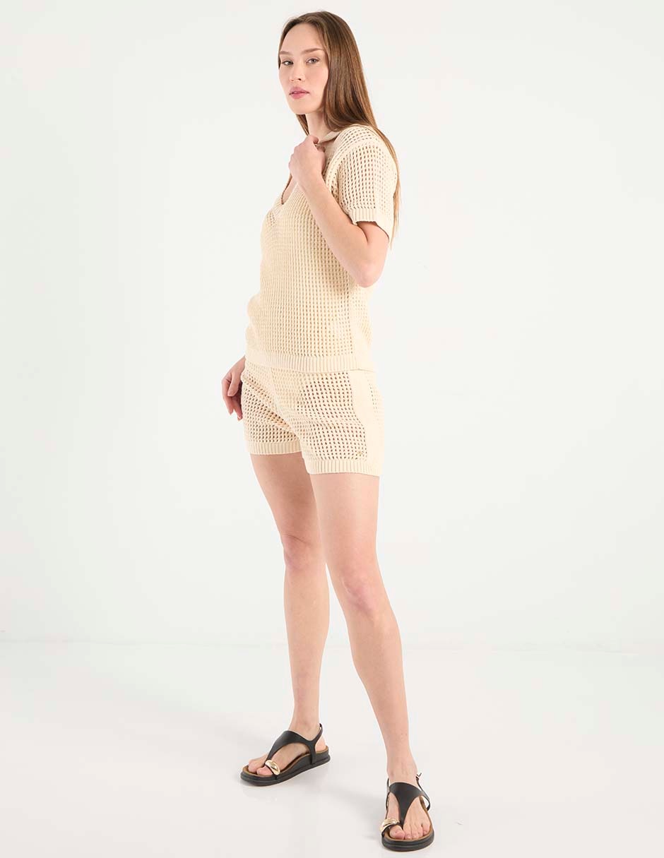 Salida de playa short Hilfiger para mujer 3
