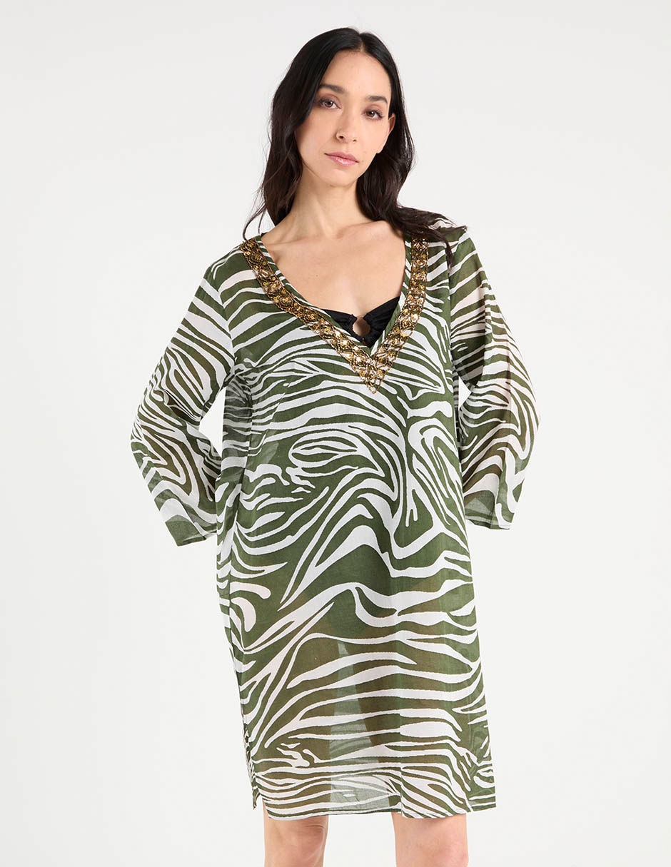 Salida de playa kimono para mujer