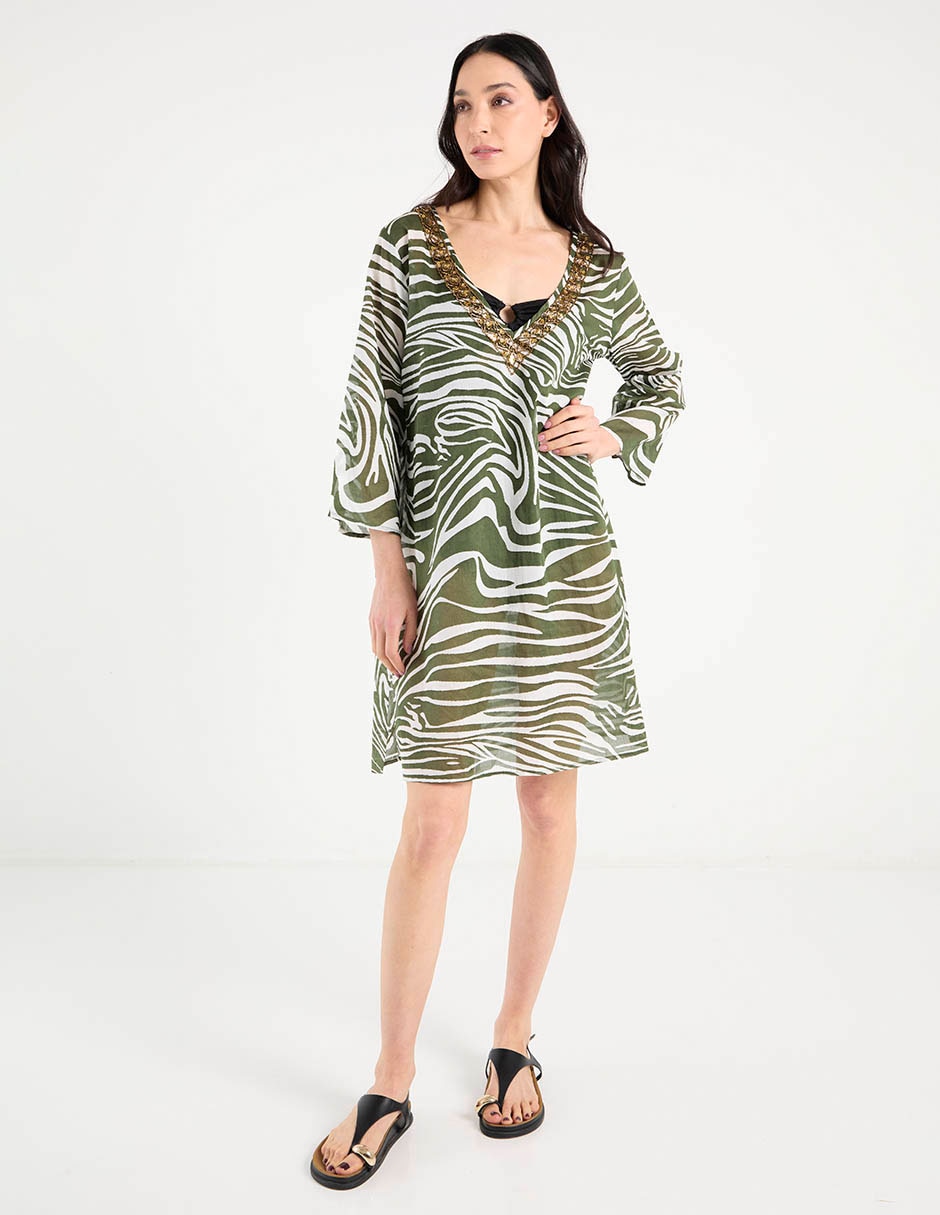 Salida de playa kimono para mujer 5