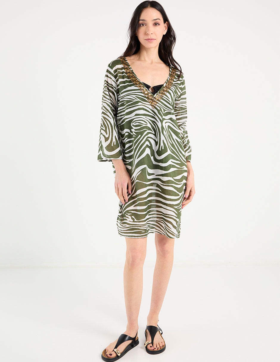 Salida de playa kimono para mujer 4
