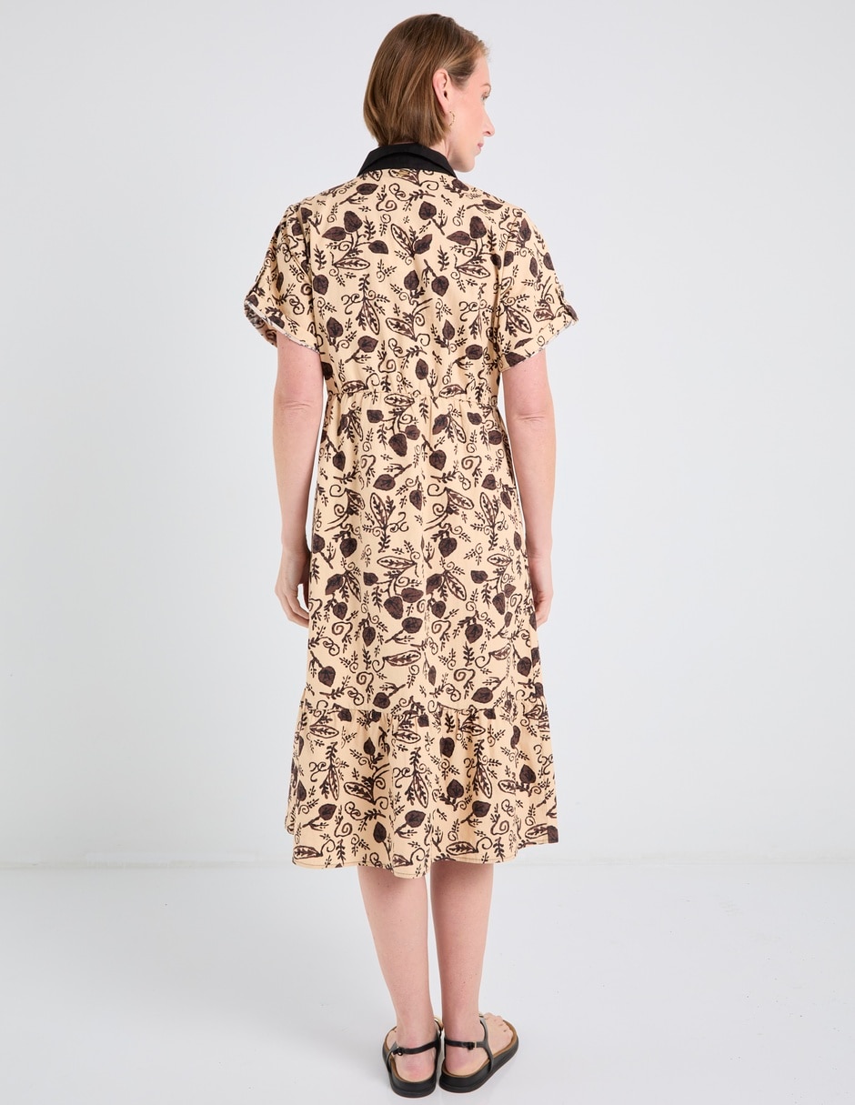 Vestido midi playa para mujer 5