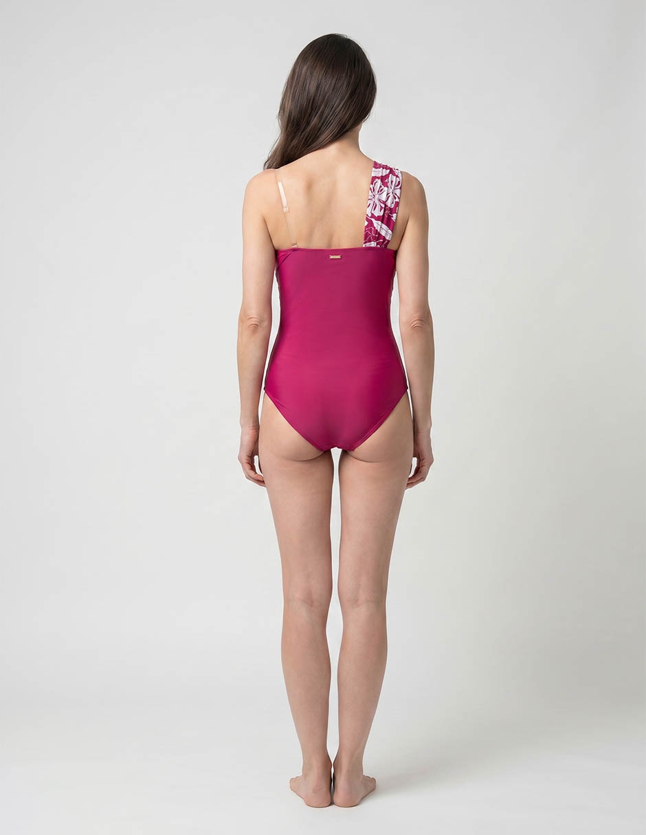 Traje baño completo Lieb estampado floral para mujer