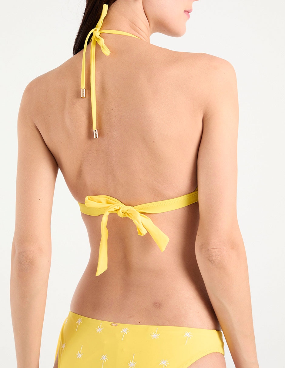 Top bikini Map para mujer