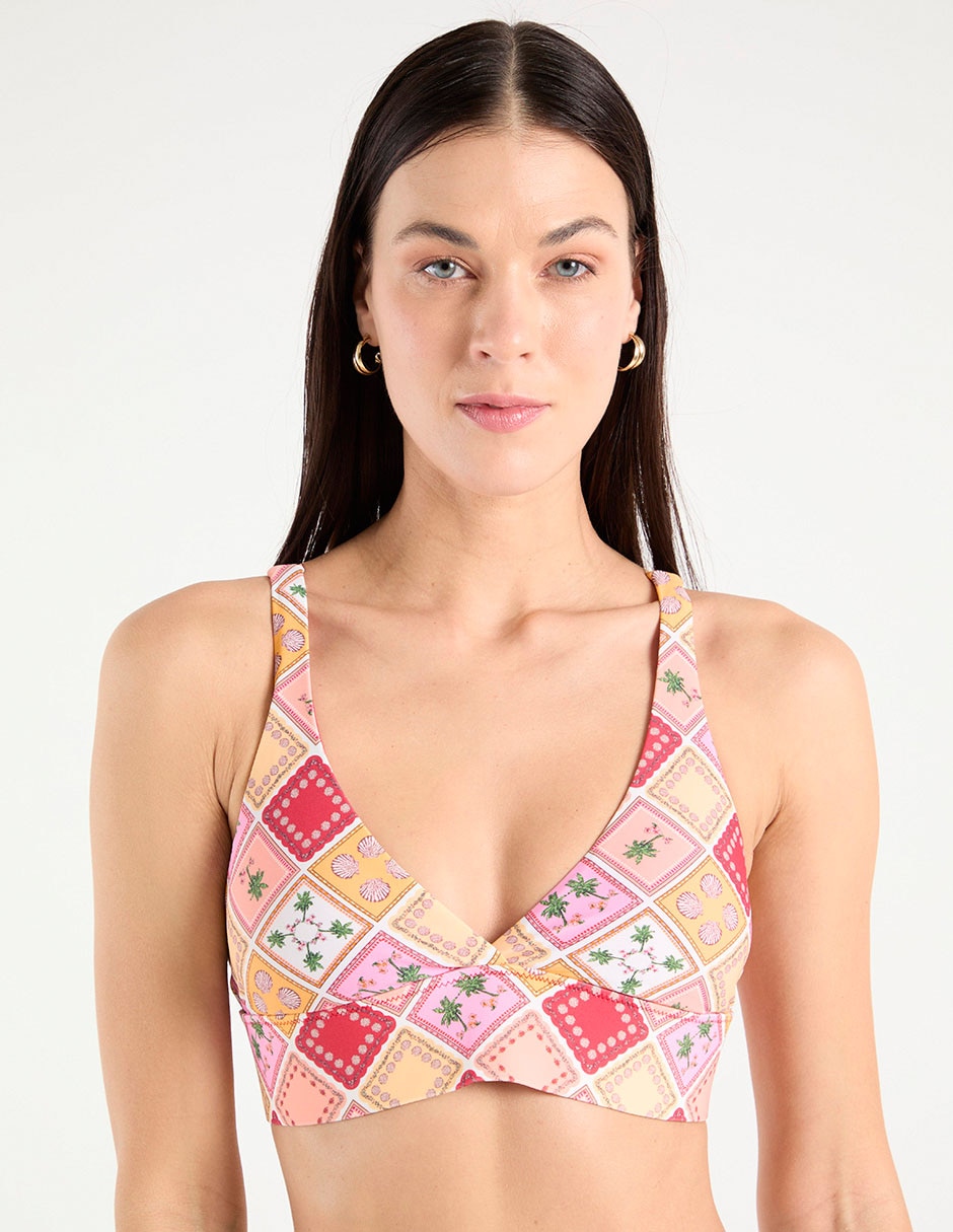 Top bikini con copas para mujer 1