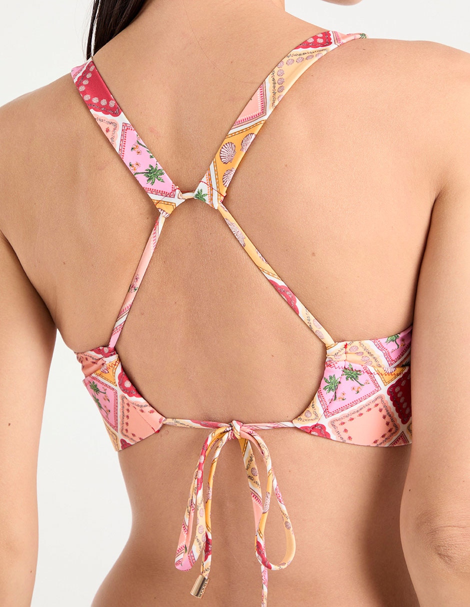 Top bikini con copas para mujer 10