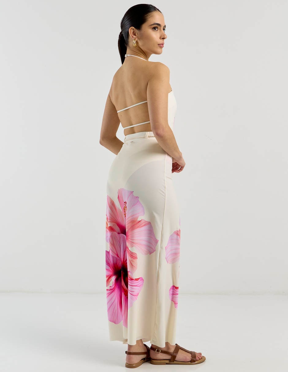 Falda crop cintura alta 6