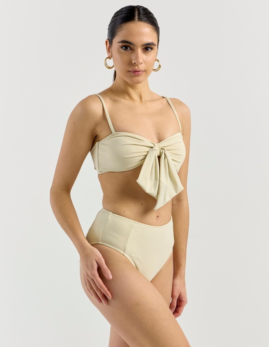 Bikini Map cintura alta para mujer