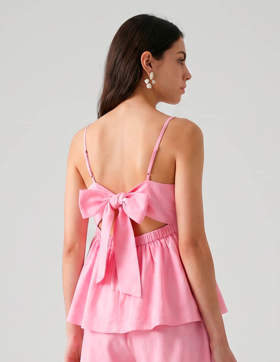 Top escote cuadrado tirante ajustable 2
