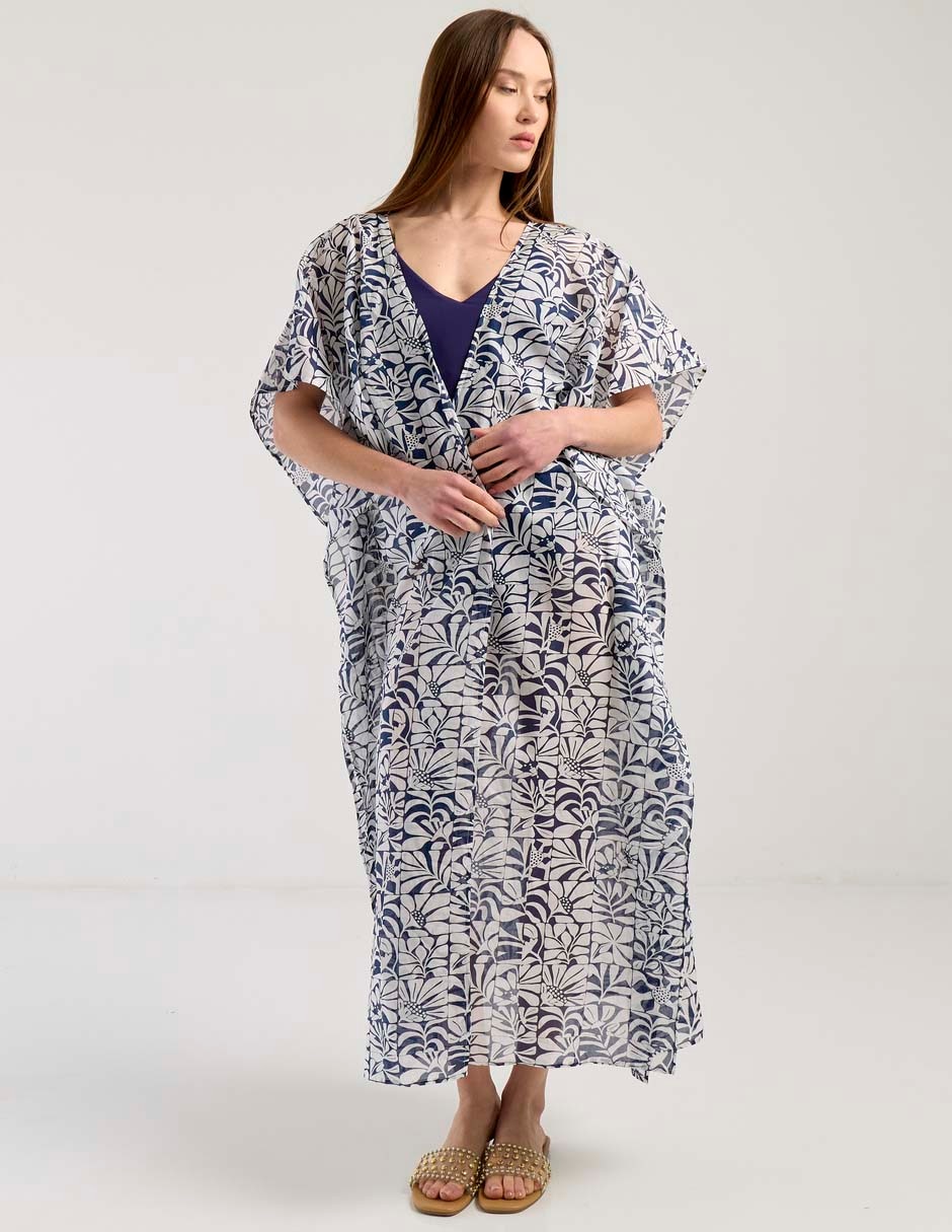 Salida de playa kimono para mujer