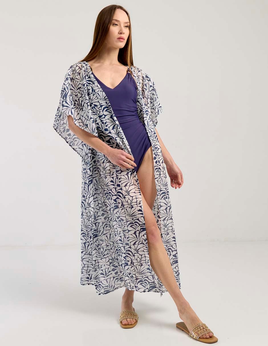 Salida de playa kimono para mujer