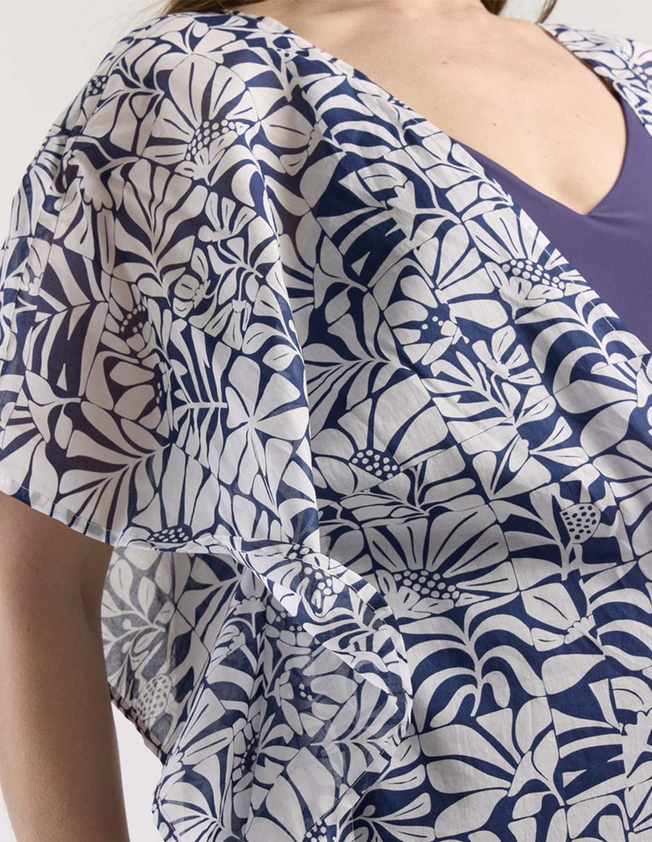 Salida de playa kimono para mujer
